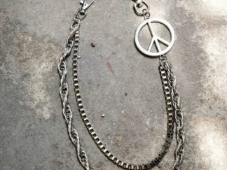 Colgante Multiuso Cadena con Simbolo Paz