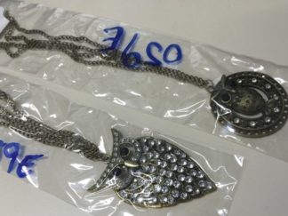 Collar Búho con Strass