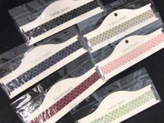 Collar Choker 2cm Cuadrillos