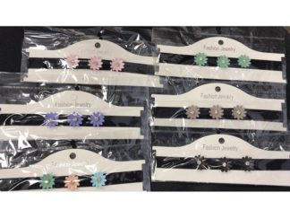 Collar Choker Pana con 3 Flores