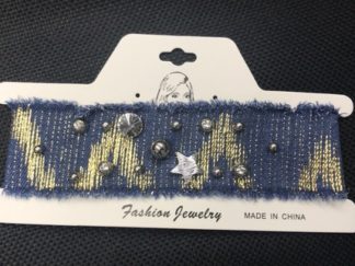 Collar Choker de Jeans