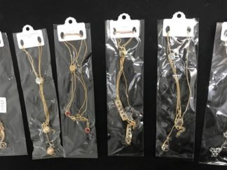 Collar Dorado y Plateado Metal Fino