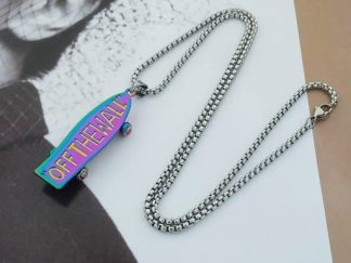 Collar Monopatín con Cadena 70cm