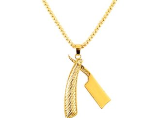 Collar Navaja Dorada