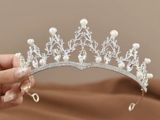 Corona 19# Ramas con Perlas y Strass