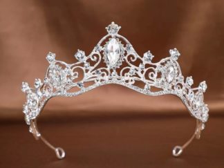 Corona 22# Ondulada con Strass