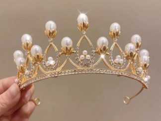 Corona 3# con Perlas