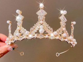 Corona 4# con Strass Cuadrado