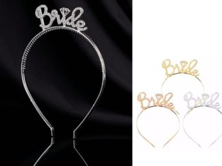 Corona Vincha BRIDE con Strass