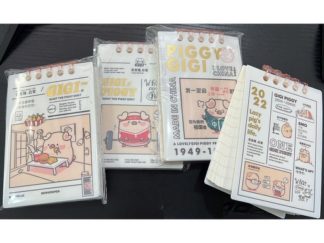 Cuadernito GIGI Pig 7,5*11cm 80 hojas