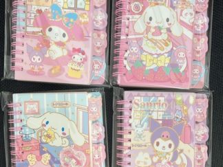 Cuaderno SANRIO con Hojas Separadores 9,5*11,6cm