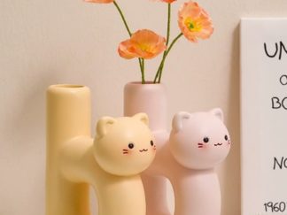 Decoración: Florero Gato (+)