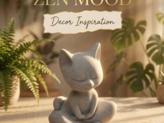 Decoración: Gato Modo Zen