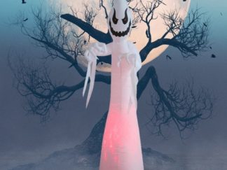 Decoración-Halloween: Fantasma Inflable con Luz