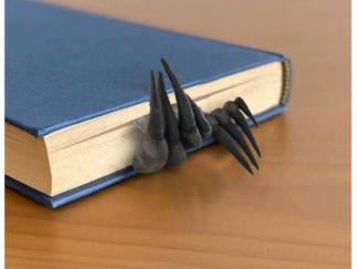 Decoración-Halloween: Marcador Libro Manos de Diablo