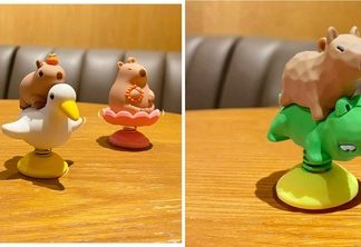 Decoración: Juguete con Muelle Capybara 4*6cm