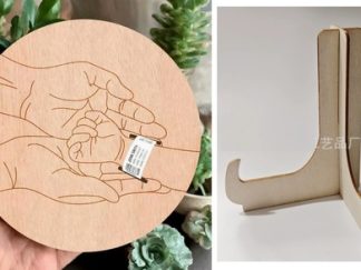 Decoración: Marco con Base para Pulsera de Bebé Recién Nacido