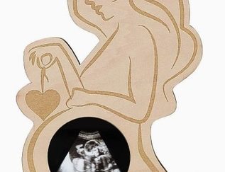 Decoración: Marco de Foto Ultrasonido para Mamá Futuro