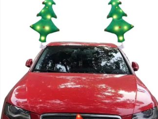 Decoración-Navidad: Árbol Navideño con Luz para Vehículo