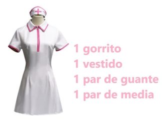 Disfraz Conjunto Chainsaw Man-Enfermera 4pcs (+)