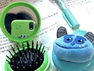 Espejito con Peluche y Peine Plegable