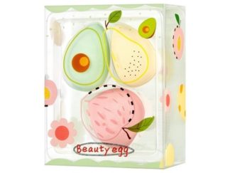 Esponja para Maquillar Beauty egg Frutas 3pcs