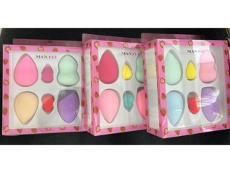 Esponja para Maquillar MANFEI CH-420# 6pcs