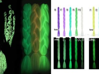 Extensión Trenza Luminiscente de 1 colores serie F#