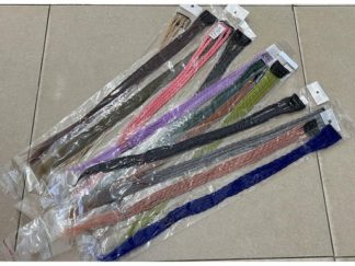 Extensión con Hebilla con Trenzas Finas 55cm