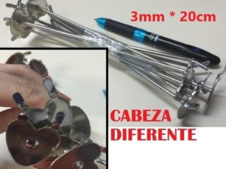 Gancho Corazón 3mm*20cm 10pcs