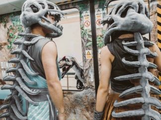 Gorra Cráneo de Dinosaurio