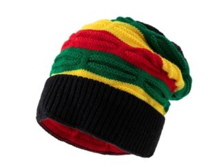 Gorra Invierno Rojo-Amarillo-Verde