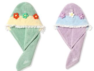 Gorro para Baño con Florcitos