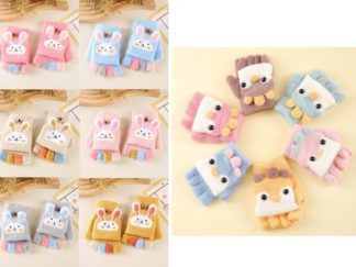 Guante Invierno Animal Kawaii