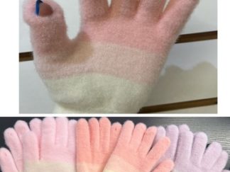 Guante Invierno de Lana con Agujeros en Dedos