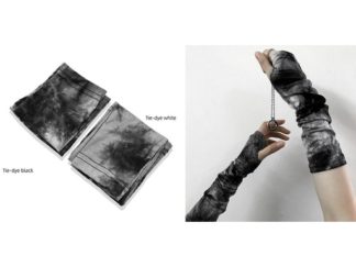 Guante Largo Teñido estilo Punk sin Dedos