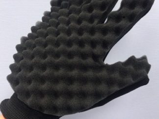 Guante con Esponja para Polvo y Cabello