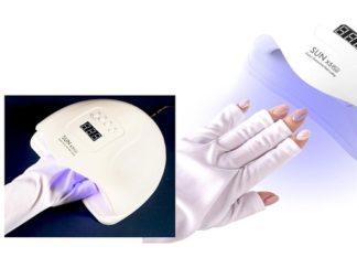 Guante para Manicura Anti UV