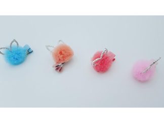 Hebilla A03360# Oreja con Strass