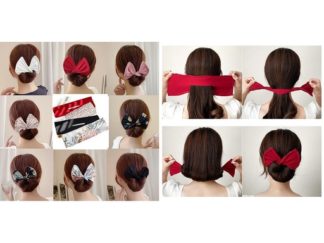 Herramienta para Peinado: Moño con Alambre Invisible