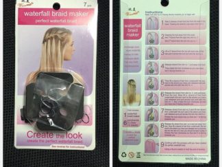 Herramienta para Peinado: Separador para Trenza con Gomitas