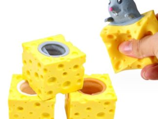 Juguete Squishy Queso con Ratón