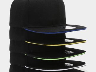 Kepi Negro Plano con Color al Borde