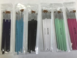 Kit de Pinceles para Pintar Uña 8pcs