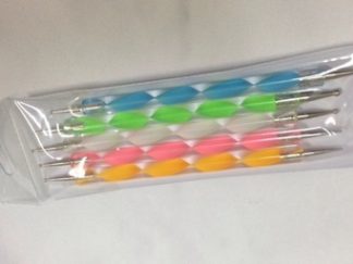 Kit de Pinceles para Pintar Uña Punteros 5pcs