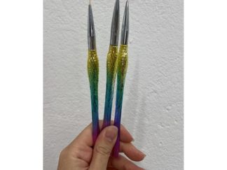 Kit de Pinceles para Pintar Uña con Puntas Súper Finas 3pcs