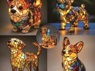 Lámpara Cachorro Mosaico