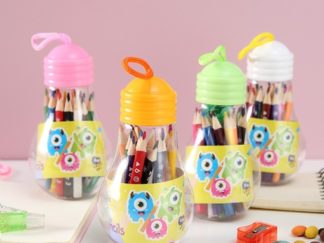 Lápiz de Color en Bombilla 18pcs