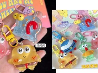 Llavero Bob Esponja Fosforescente