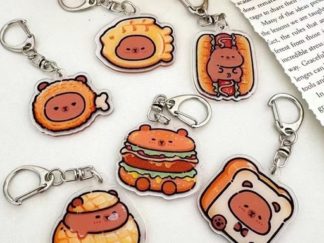 Llavero Capybara en Comida